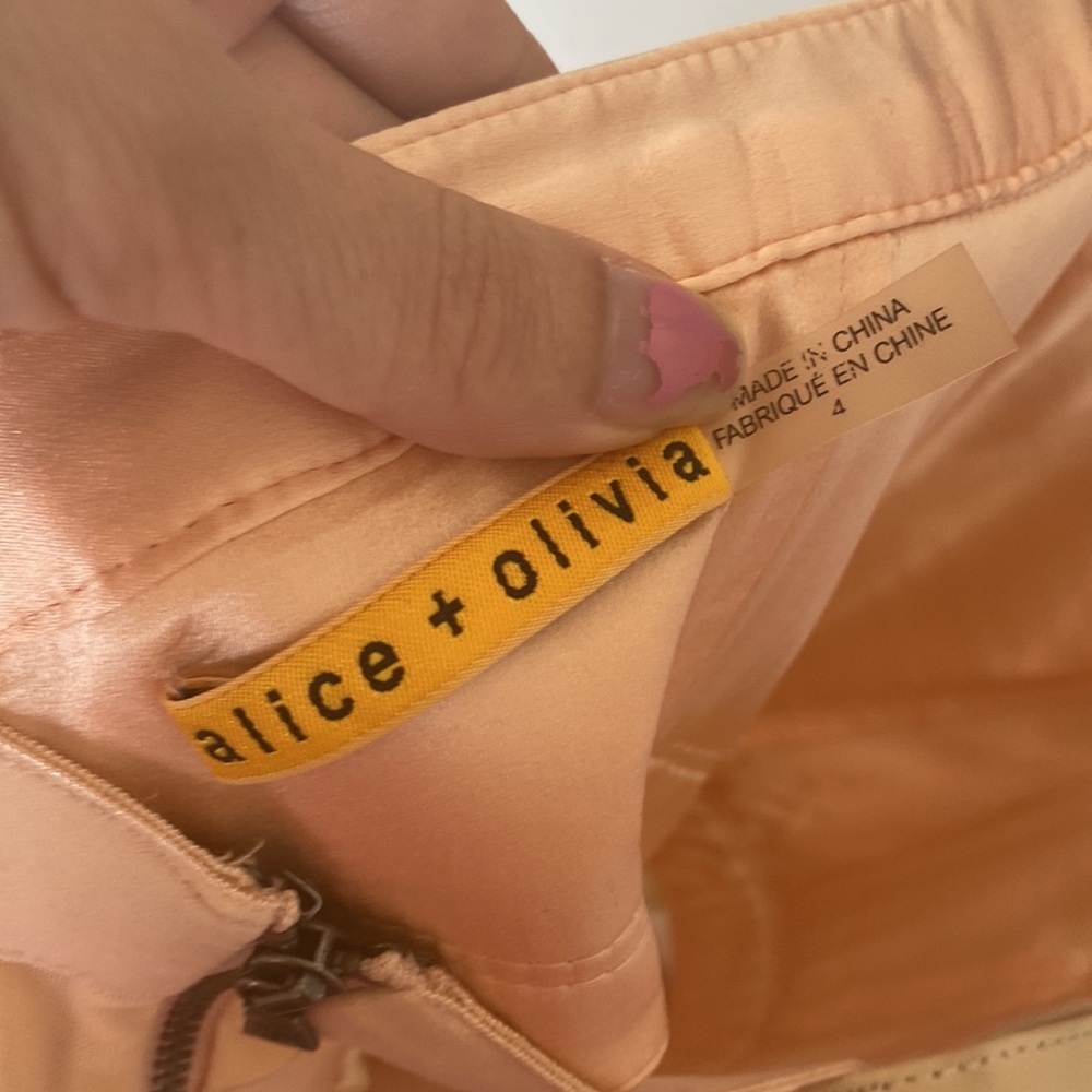 Alice & Olivia Genie Sweetheart Cutout Dress Size 4 - Picture 6 of 14